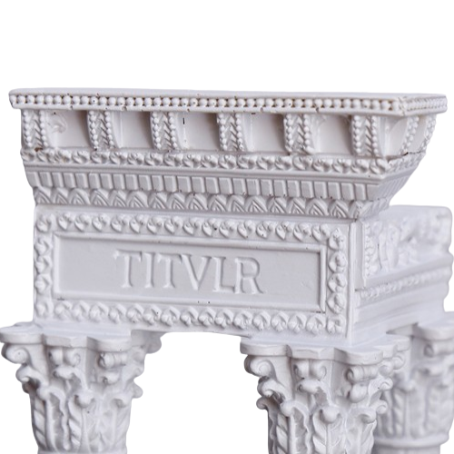 Temple of Vesta Architectural Replica Home Decor