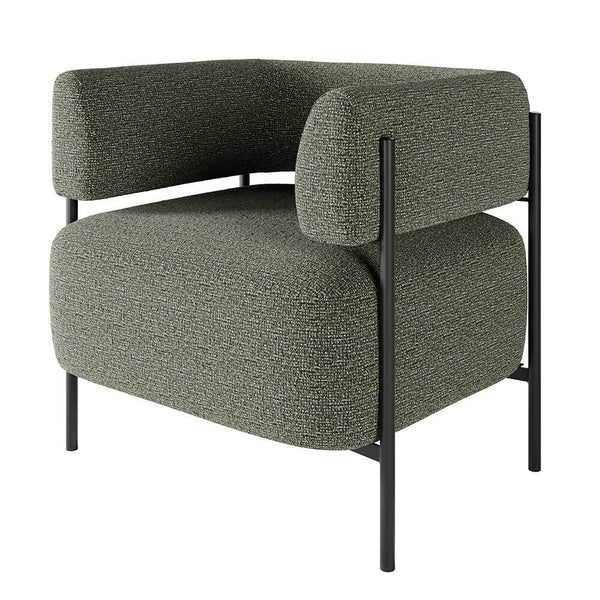 Teo Chair Woven Chenille - Forest Green