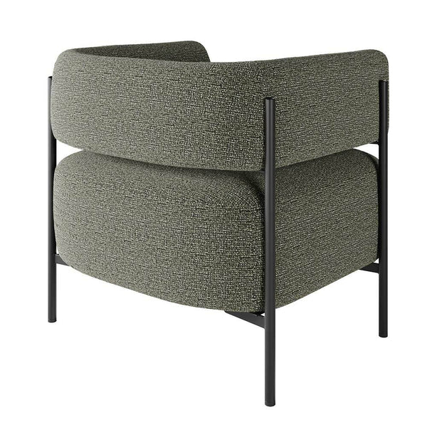 Teo Chair Woven Chenille - Forest Green