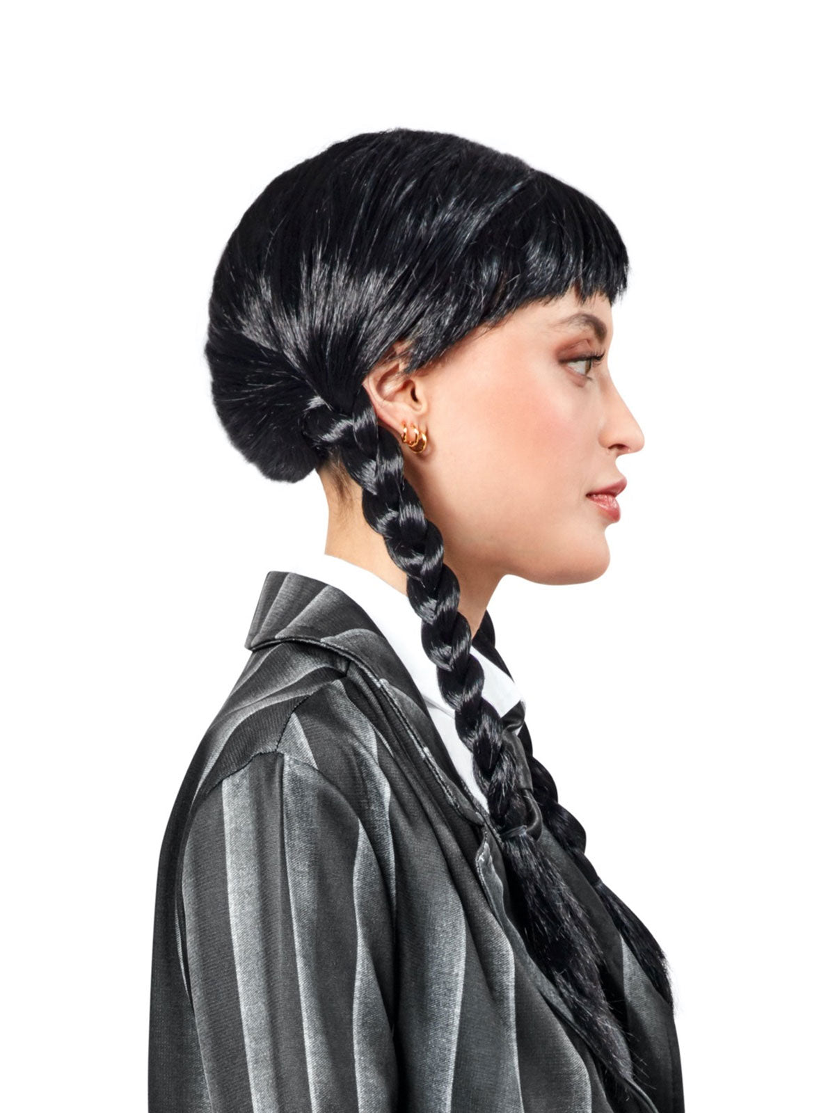 The Addams Family Wednesday Adult Wig Costume Accessory