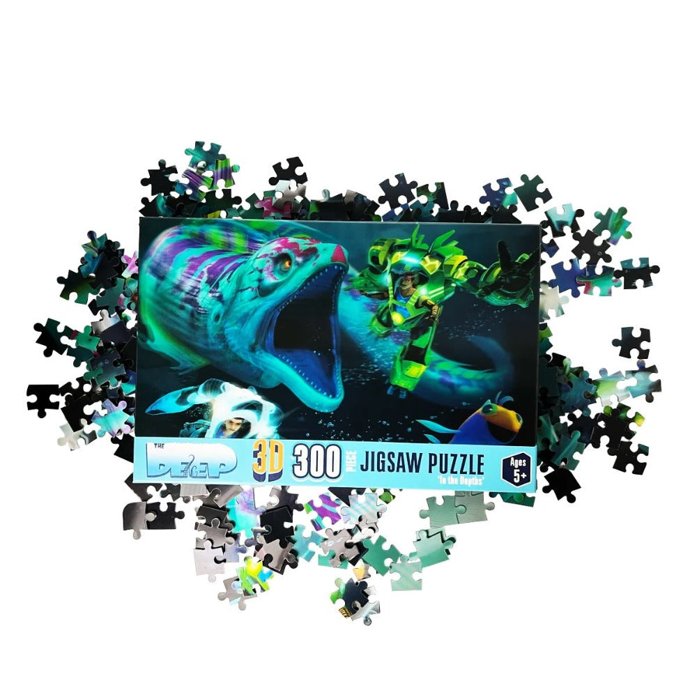 The Deep - In The Depths 3D Lenticular 300 Pieces Jigsaw Puzzle