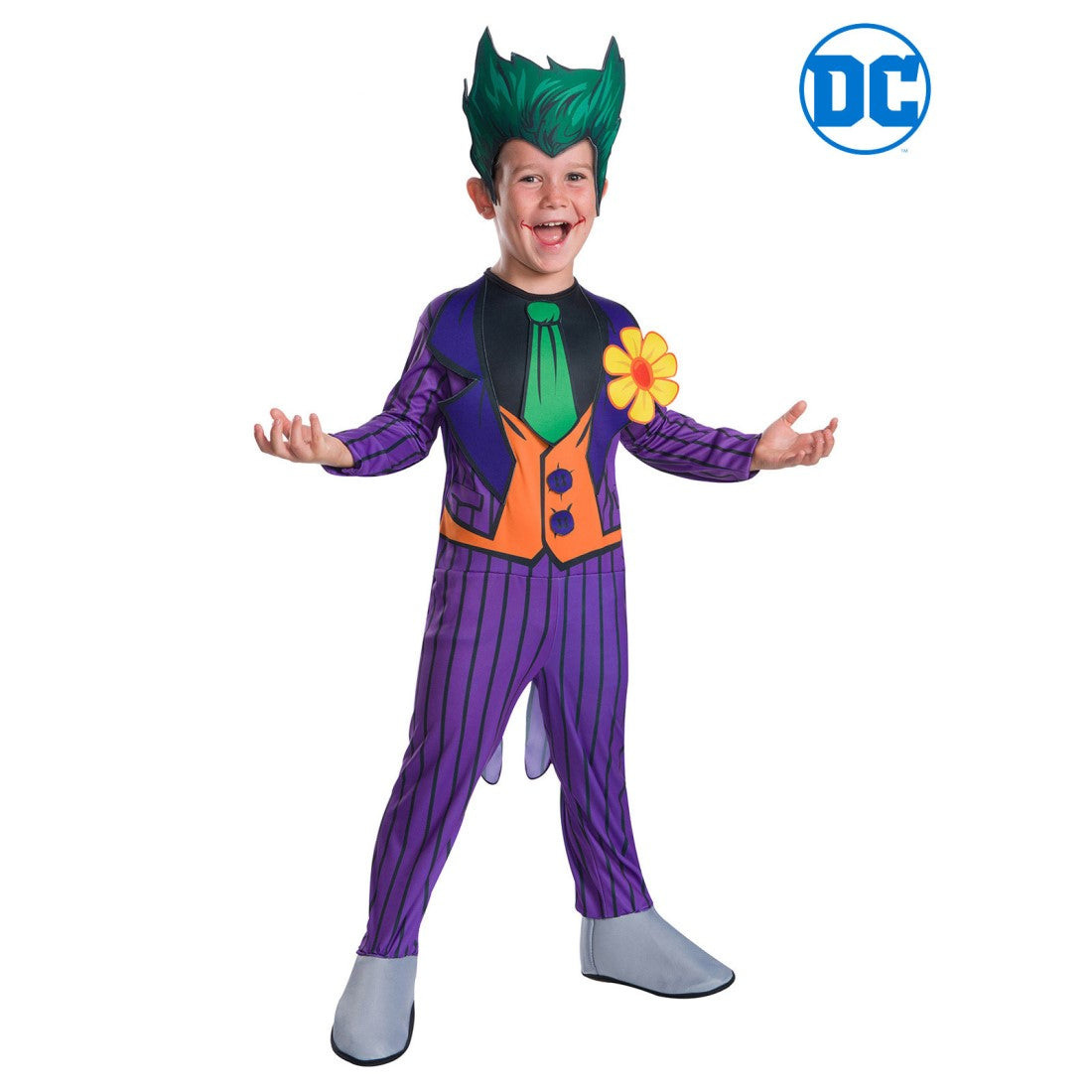 DC Comics The Joker Classic Child Boy's Costumes (Available in 3 Sizes)