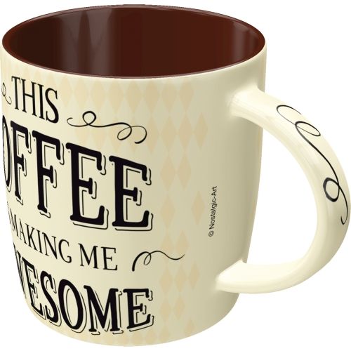 "This Coffee is Making Me Awesome" Ceramic Coffee Mug