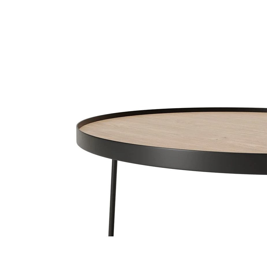 Timber Accent Coffee Table 65cms (Available in 2 Colors)