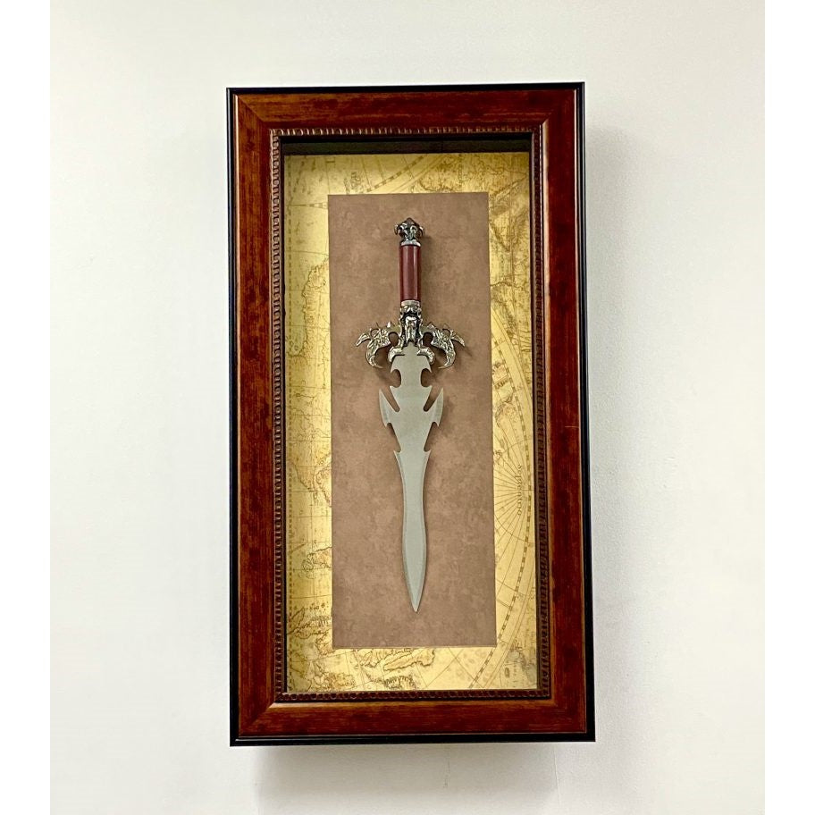 Timber Antique Metal Sword Decor
