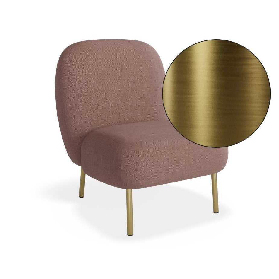 Time Relaxer Pink Single Seater Sofa (Available in 2 Frame Colors)