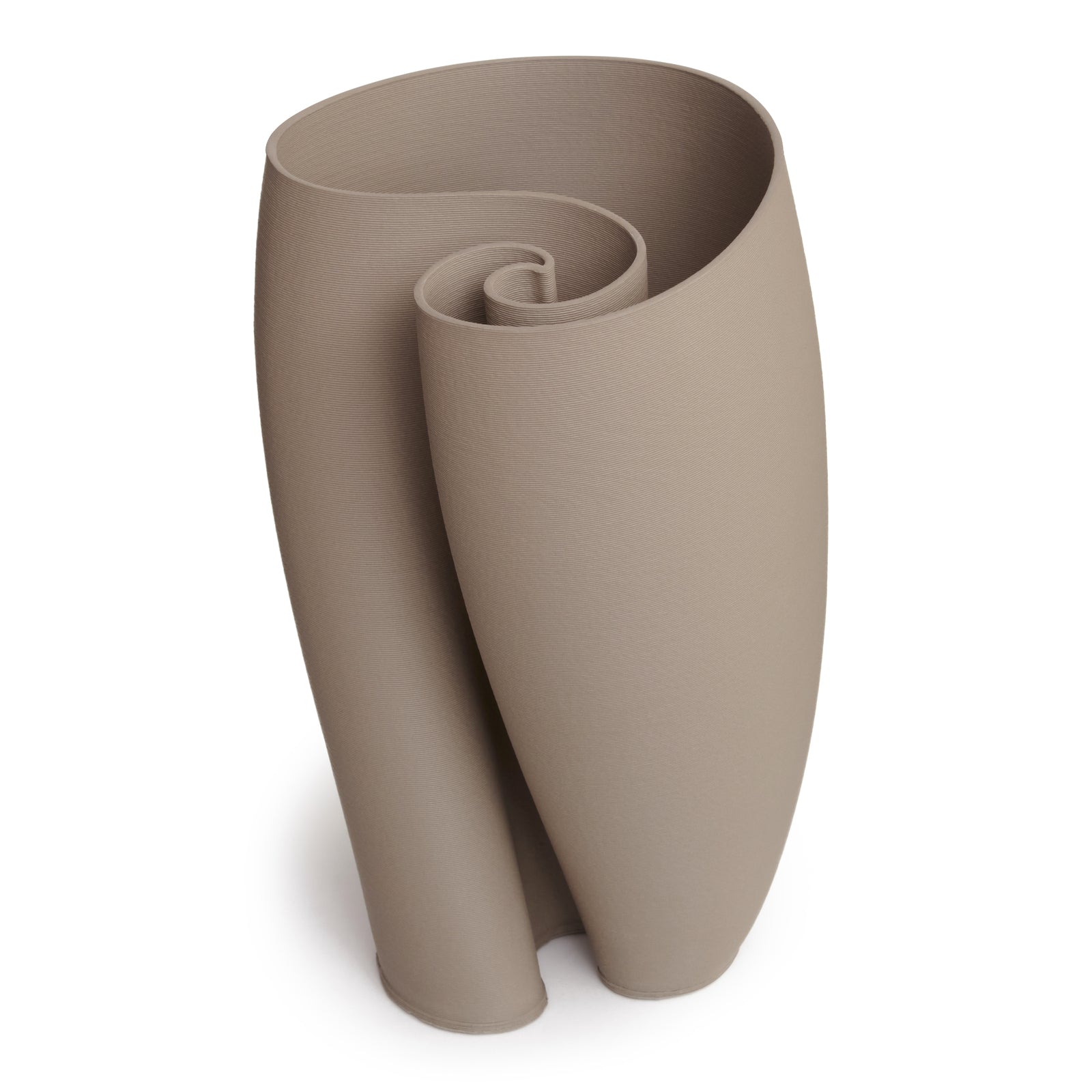 Timeless Appeal Jade Ceramic Vase - 34cms - Dusty Blush
