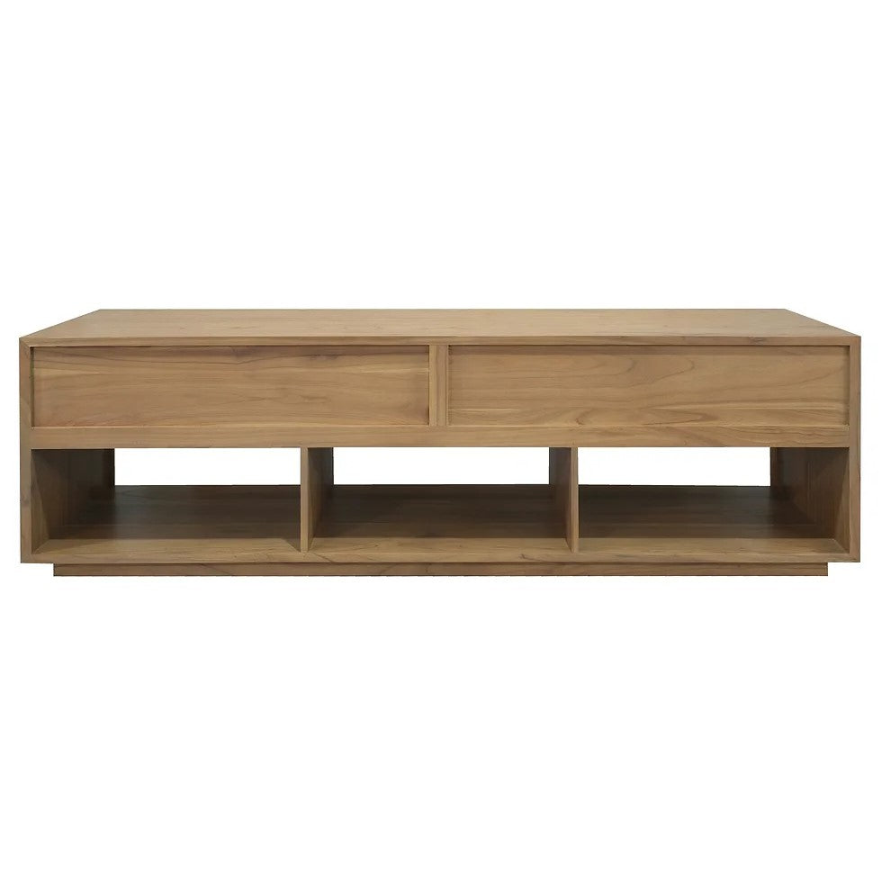 Timeless Charm 3 Drawer Entertainment Unit - Brown