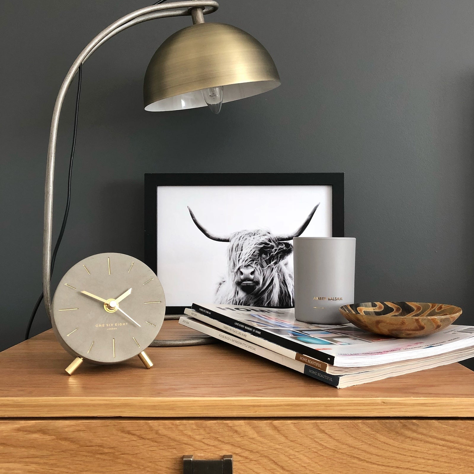 Timeless Charm Angelo Silent Mantel Clock - 4.5cms