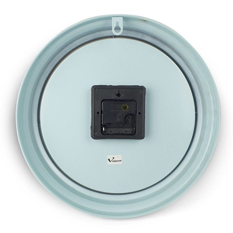 Timeless Charm Elegant Blue Wall Clock 31cms