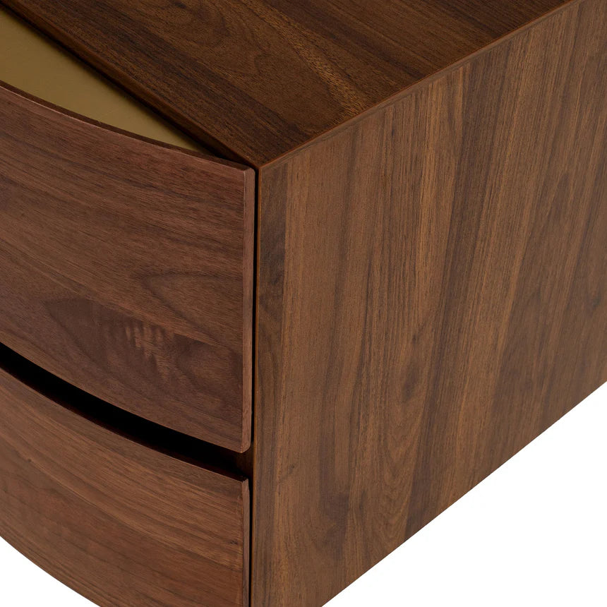 Timeless Classic Bedside Table - Walnut