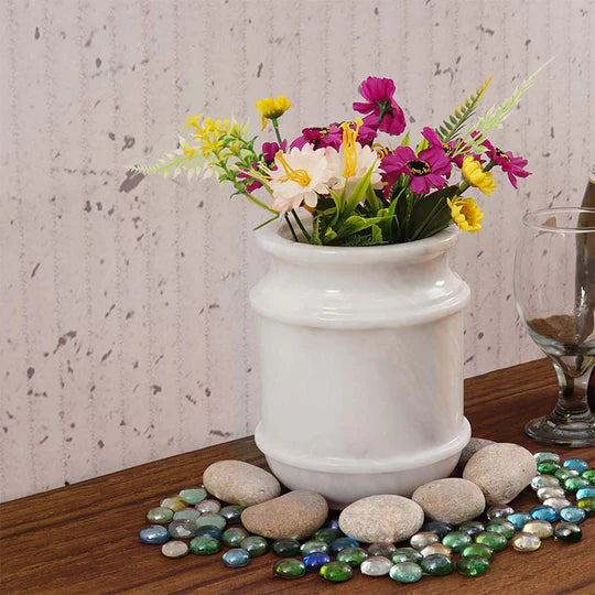 Timeless Classic Fancy Urn - White