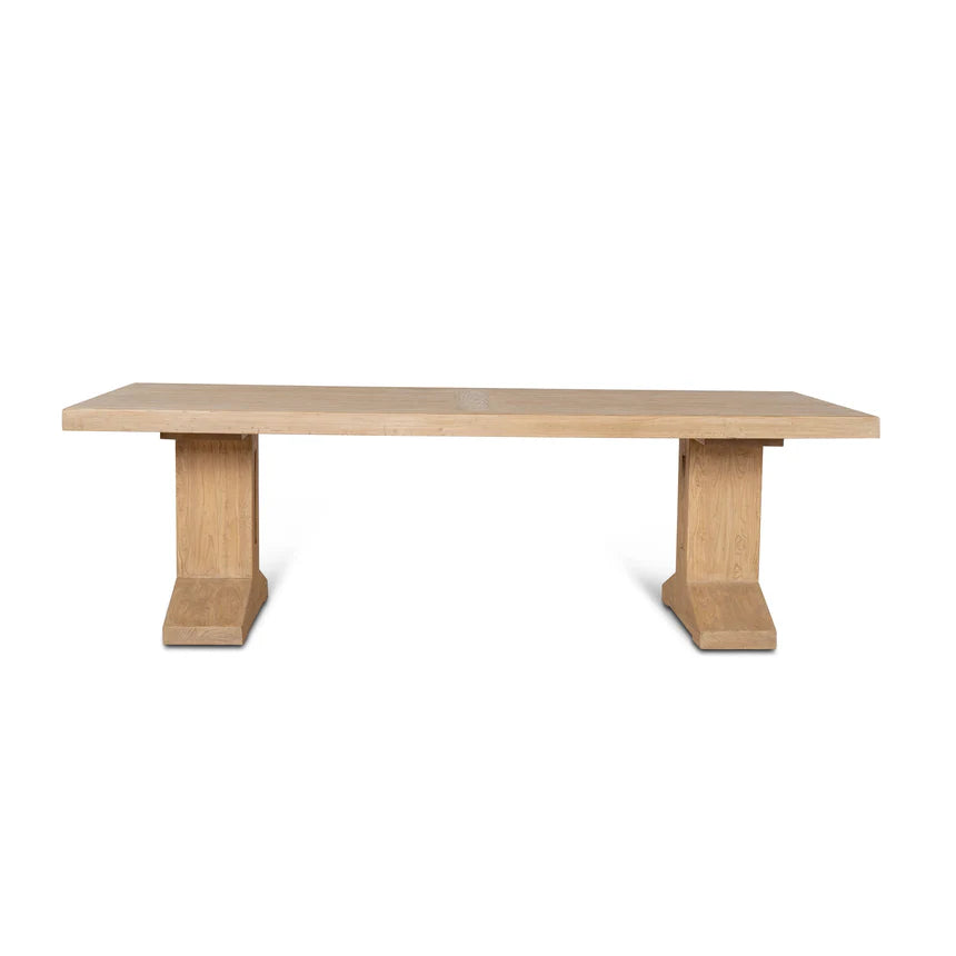 Timeless Craft Natural Elm Dining Table - 30cms