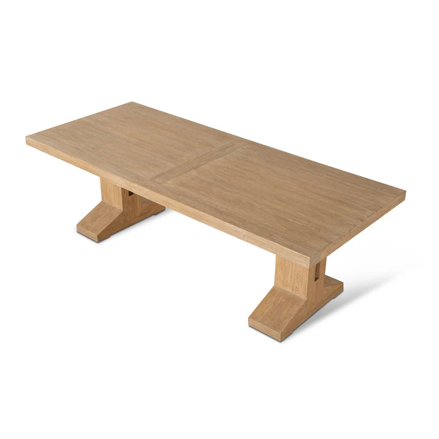 Timeless Craft Natural Elm Dining Table - 30cms