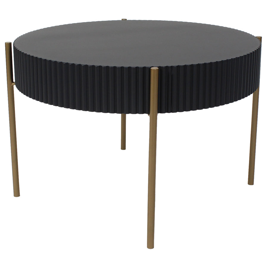Timeless Eclipse Ribbed Coffee Table 60cms