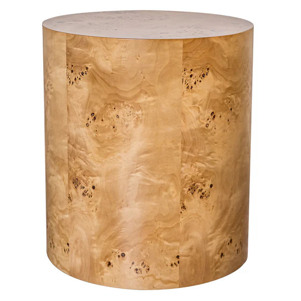 Timeless Elegance Ada Burlwood Side Table