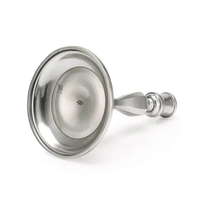 Timeless Elegance Baluster Pewter Candle stand