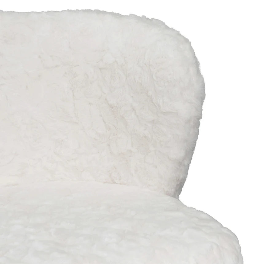 Timeless Fabric Bar Stool Set of 2 - Cloud Fur