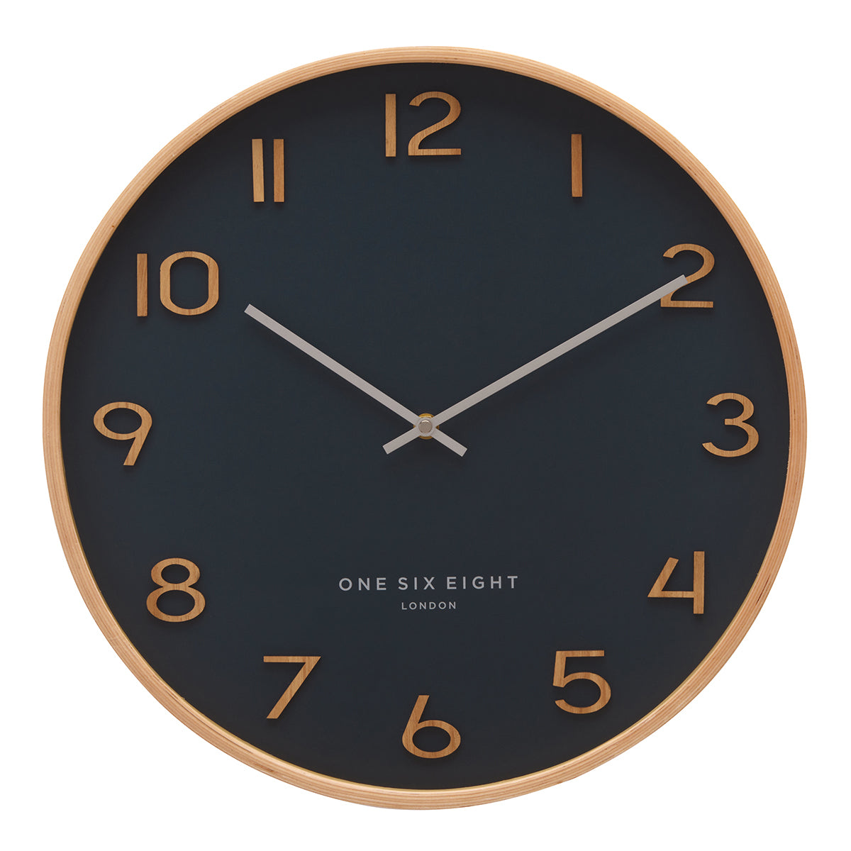 Timeless Trellis Wall Clock with Blue Hands (Available in 2 Sizes)