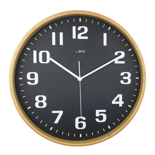Timeless Wall Clock 32cms - Black