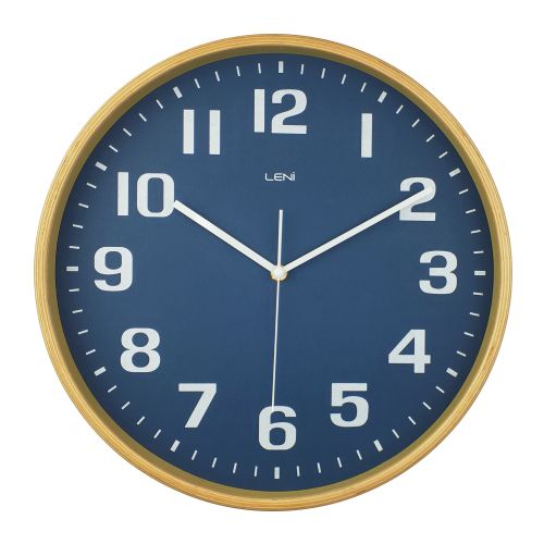 Timeless Wall Clock 32cms - Blue