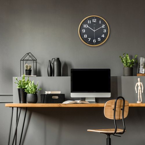 Timeless Wall Clock 32cms - Black