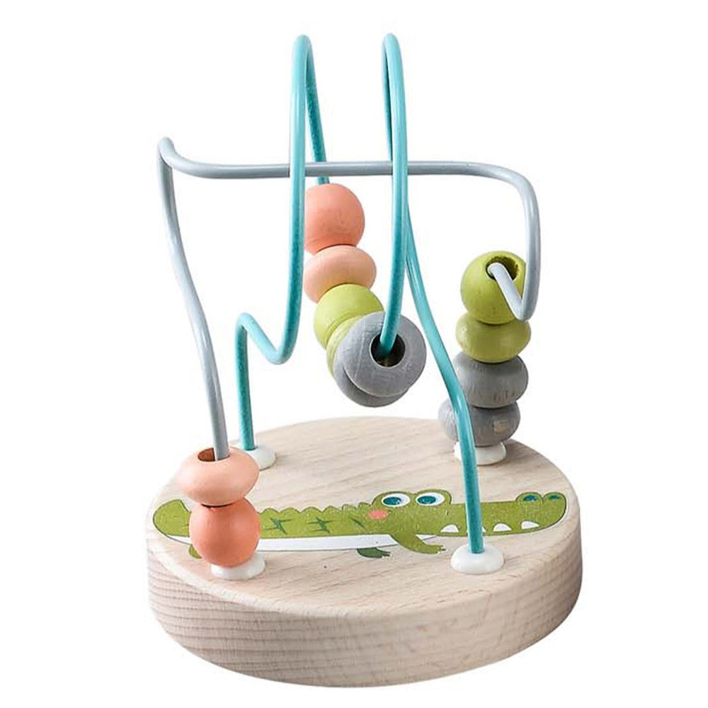Toddlers Crocodile Roller Bead Maze Toy