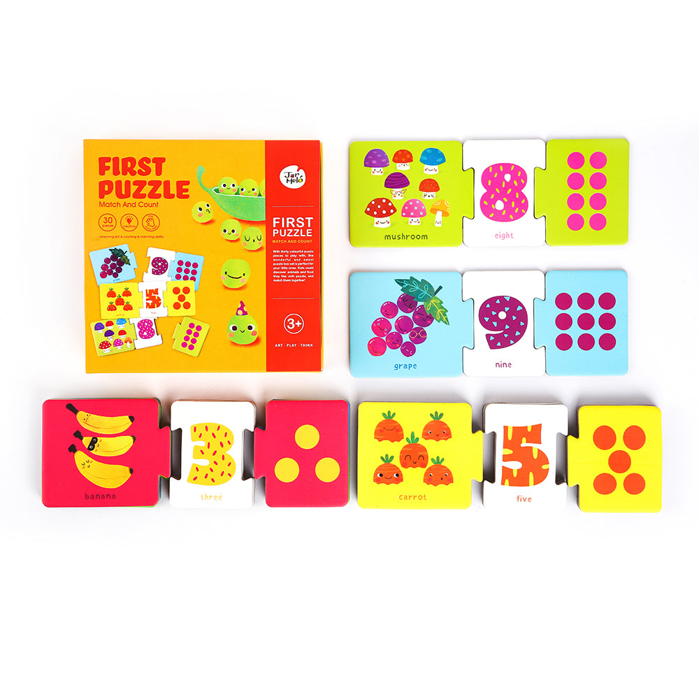 Kids My First Jigsaw Puzzle - Match & Count