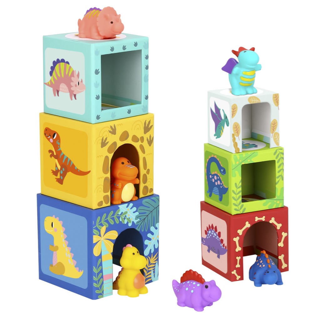 Toddlers Nesting & Stacking Game - Dinosaur