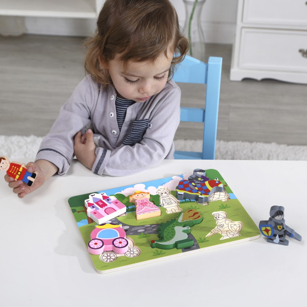 Toddlers Shape Sorter & Matching Puzzle Game - Princess