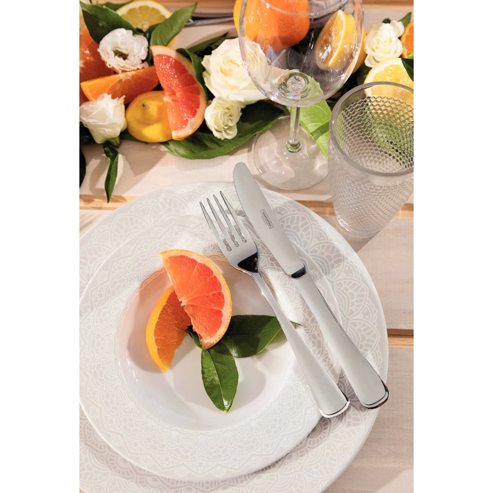 Tramontina Alicia 6-Piece Set of Porcelain Soup Plates 23cms