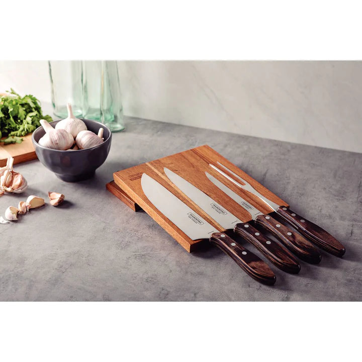 Tramontina Churrasco 5 Pcs Barbecue Knife Block