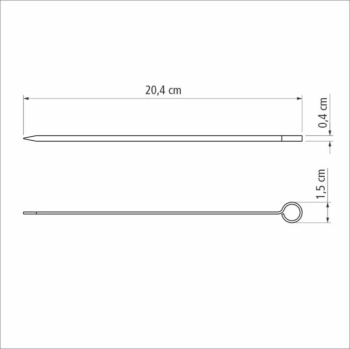 Tramontina Churrasco Skewer Set - 6Pcs