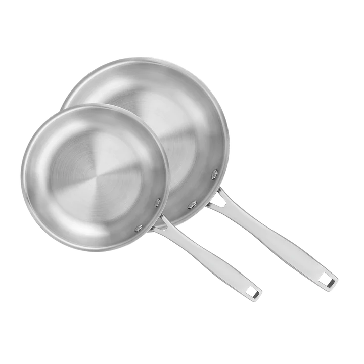 Tramontina Grano Stainless Steel Frying Pan Set of 2