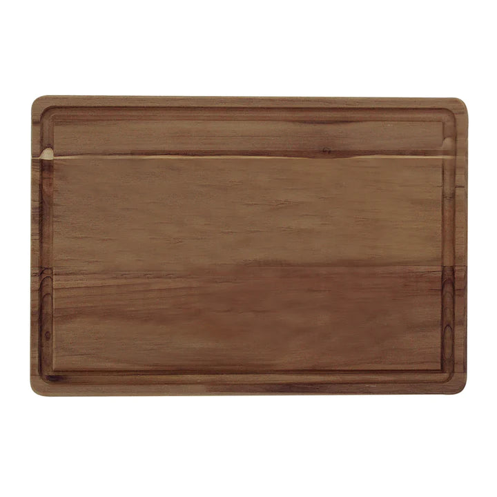 Tramontina Natural Finish Rectangular Wood Cutting Board 40x27cms