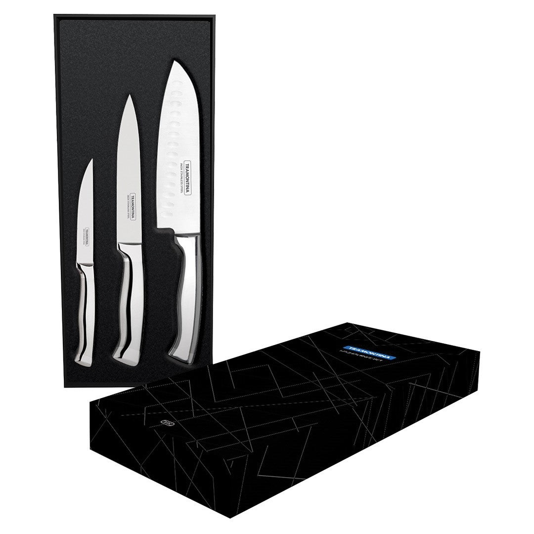 Tramontina Polaris Knife Set 3Pcs