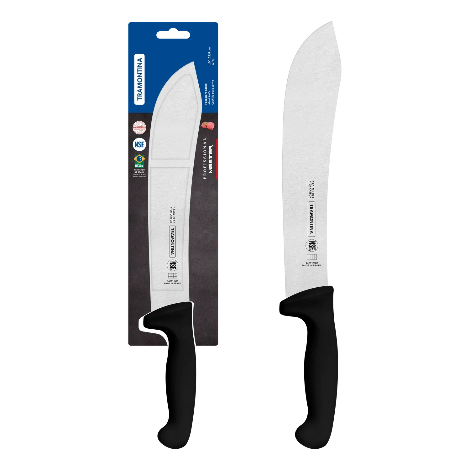 Tramontina Professional Master Black Meat Knife 10"