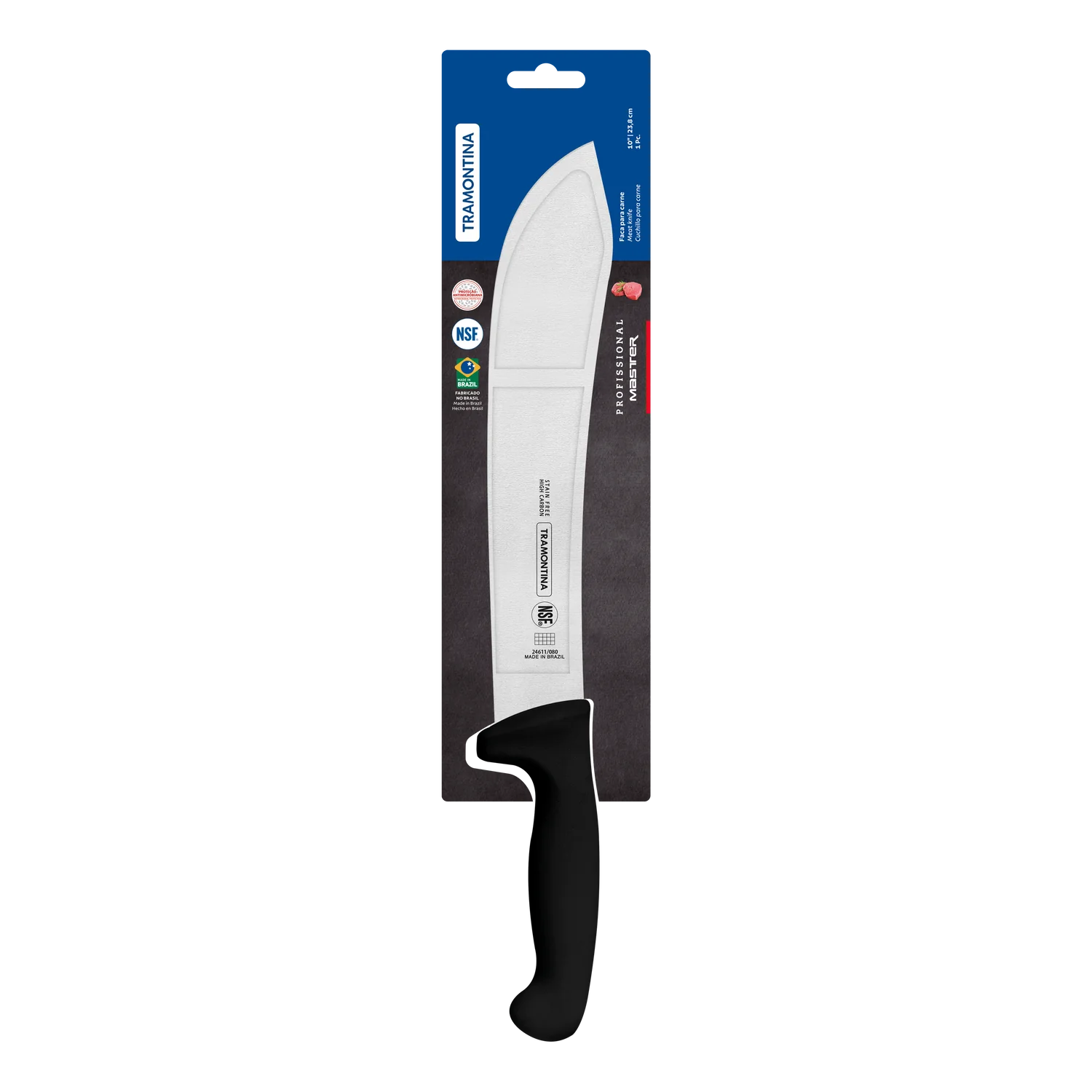 Tramontina Professional Master Black Meat Knife 10"