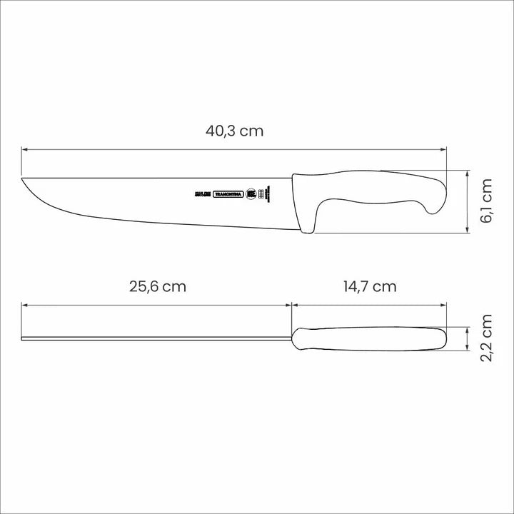 Tramontina Professional Master Black Meat Knife 10"