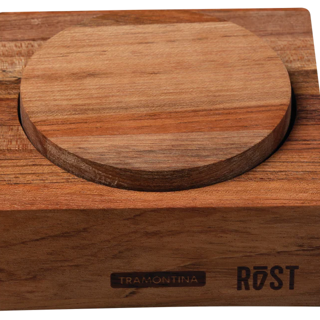Tramontina Rost Salt Cellar in Jatobá Wood