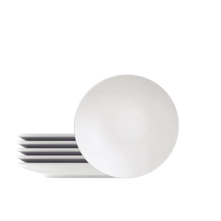 Tramontina Sophia Set of 6 Porcelain Dinner Plates 21cms