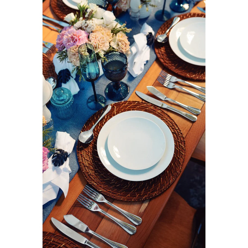 Tramontina Sophia Set of 6 Porcelain Dinner Plates 21cms