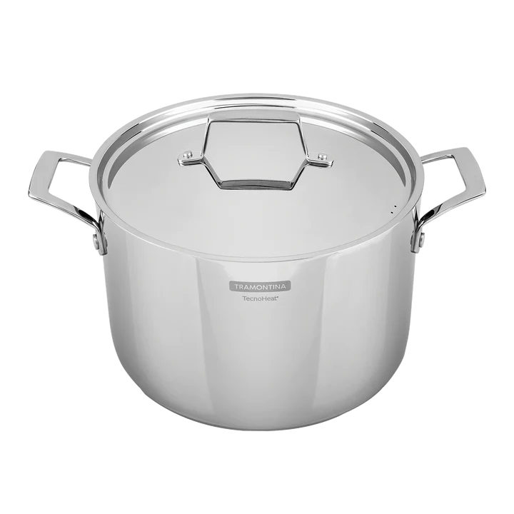 Tramontina Stainless Steel Grano Stock Pot 7.7 Litres
