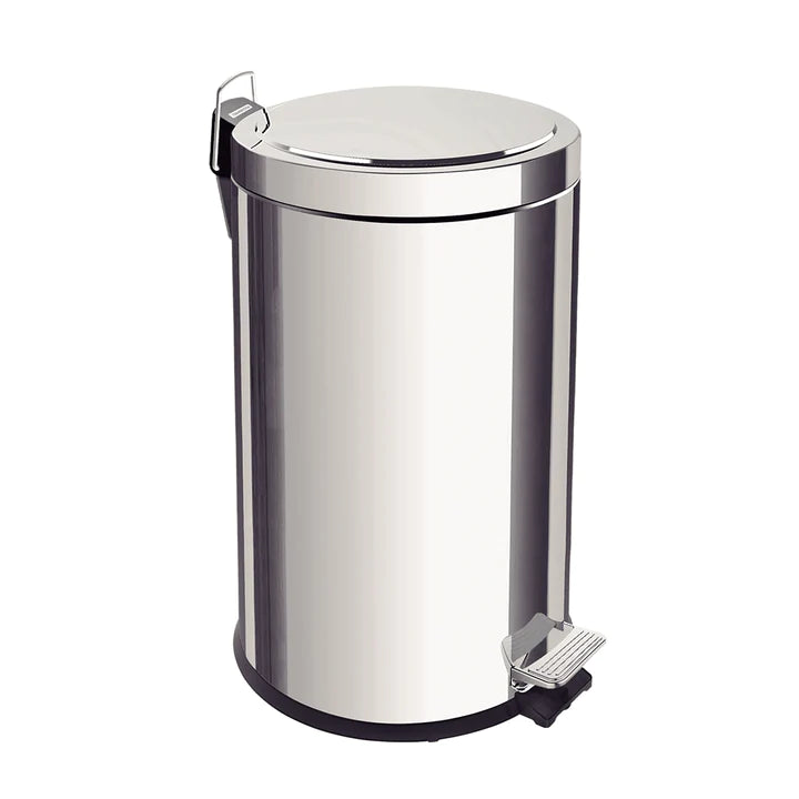 Tramontina Stainless Steel Pedal Trash Bin 12 Litres