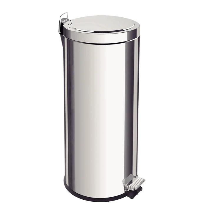 Tramontina Stainless Steel Pedal Trash Bin 30 Litres