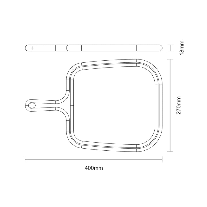 Tramontina Teak Wood Provence Steak Board 40x27cms