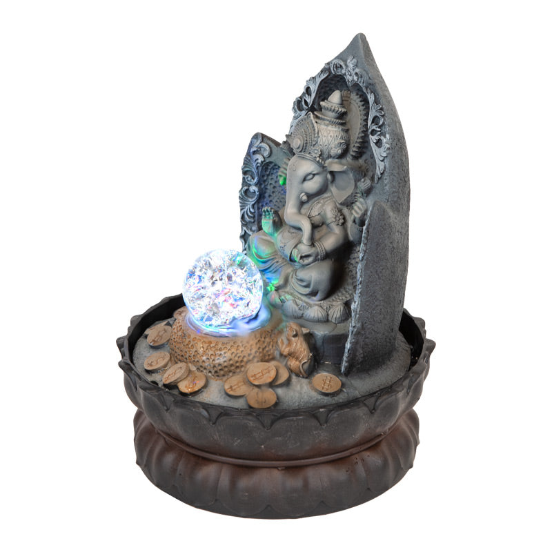 Tranquil Ganesh Drift Water Fountain