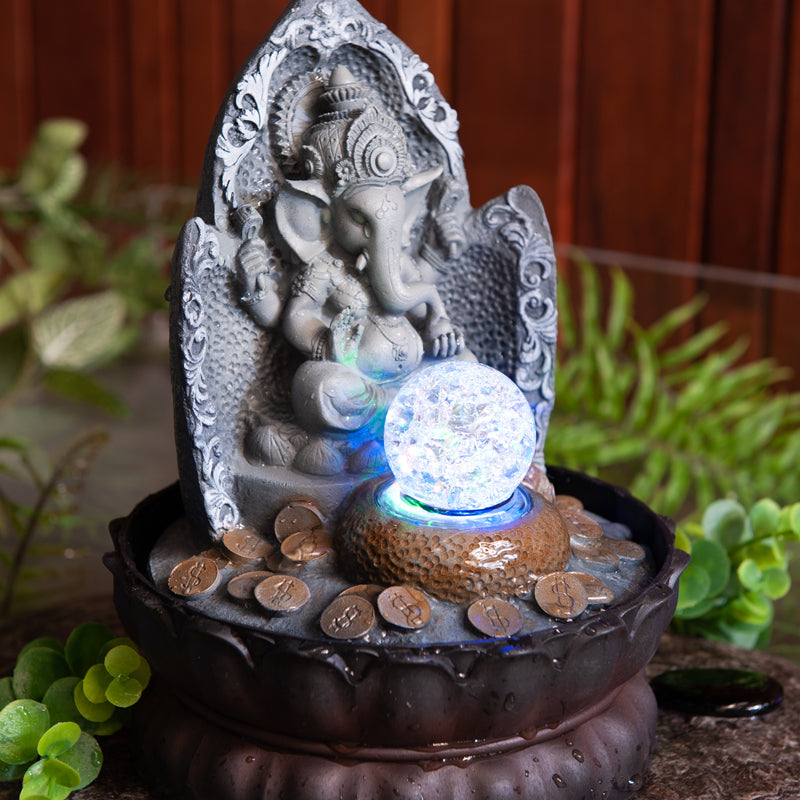 Tranquil Ganesh Drift Water Fountain