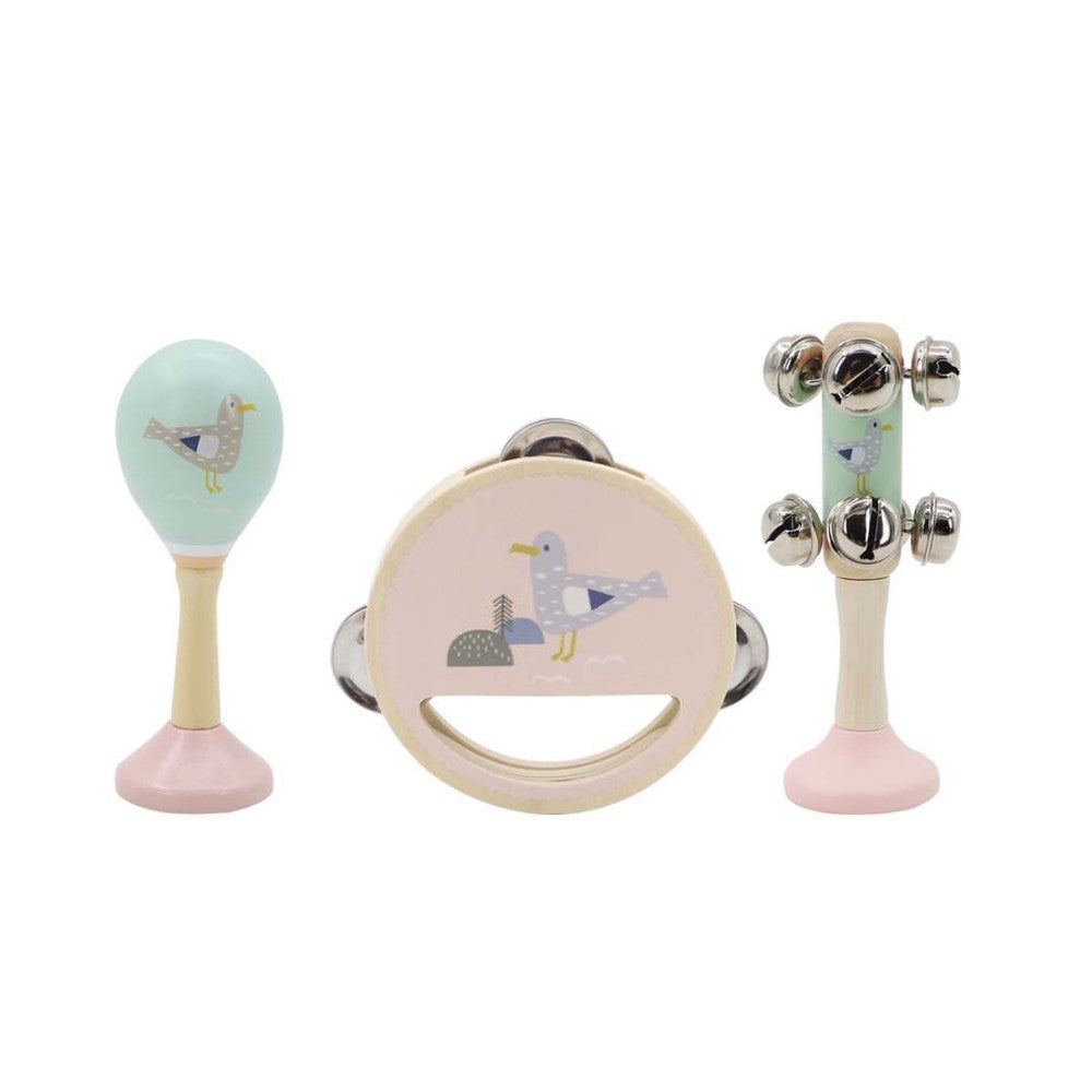 Set of 3 Kids Musical Instruments - Seagull