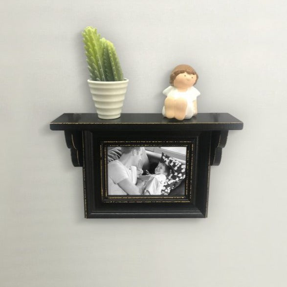 Tranquil Wood Single Photo Frame - Available in 2 Colors